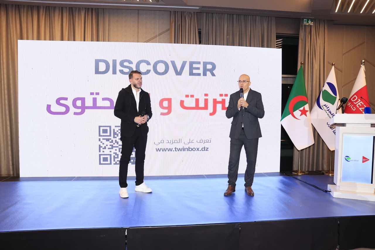 Djezzy et Algérie Télécom lancent « TWINBOX », la première solution All-in-One pour une expérience multimédia enrichie 3 Djezzy et Algérie Télécom lancent « TWINBOX »